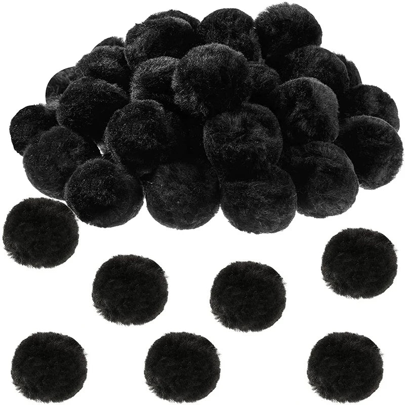 Faux Rex Rabbit Fur Ball 4cm Pompom for Diy Ornamental Pendants Mixed Color Pom Poms 2022 Factory Small Size Classic Custom G