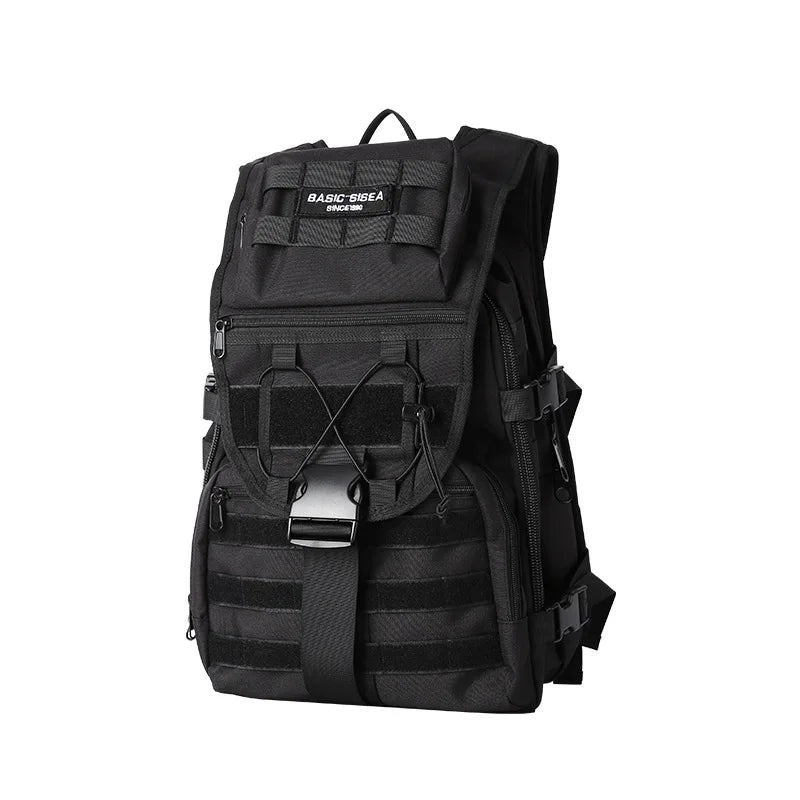 New Functional Men's Backpack Large-capacity Simple Leisure Travel Bag External Frame Waterproof Backpack