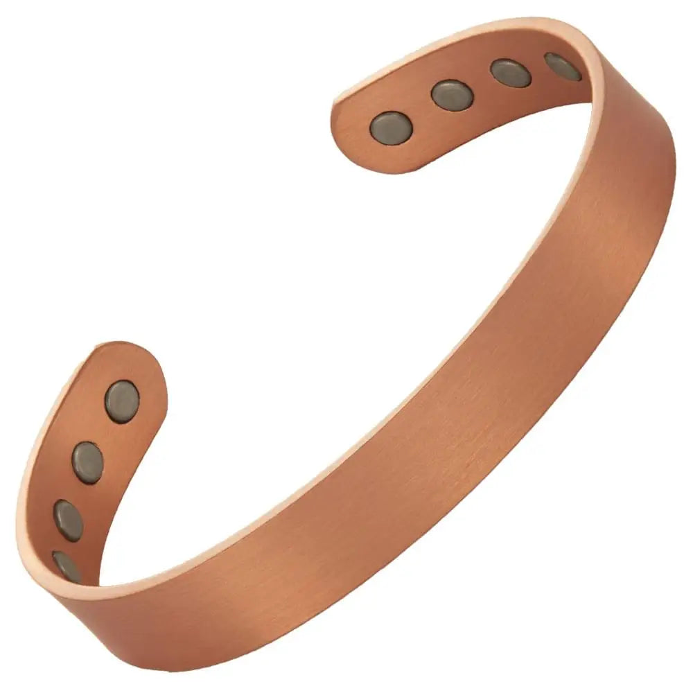 Hot Selling New Trendy Open Design Plain 99.99% Pure Copper Lambo SZ027 Unisex Health Elements Fashion Bangles Third Party