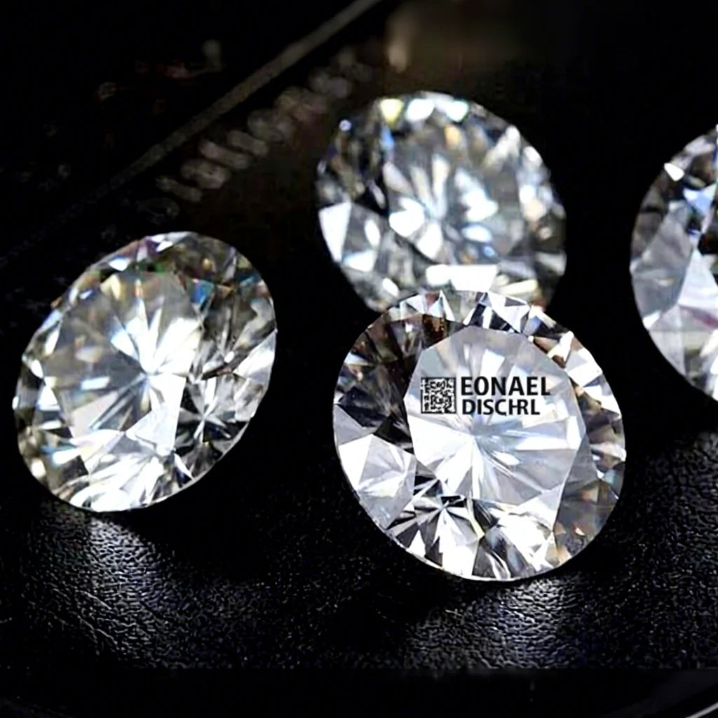 Wholesale Price D Color VVS Moissanite Diamond 1ct 6.5mm Loose Round Moissanite With Certificate