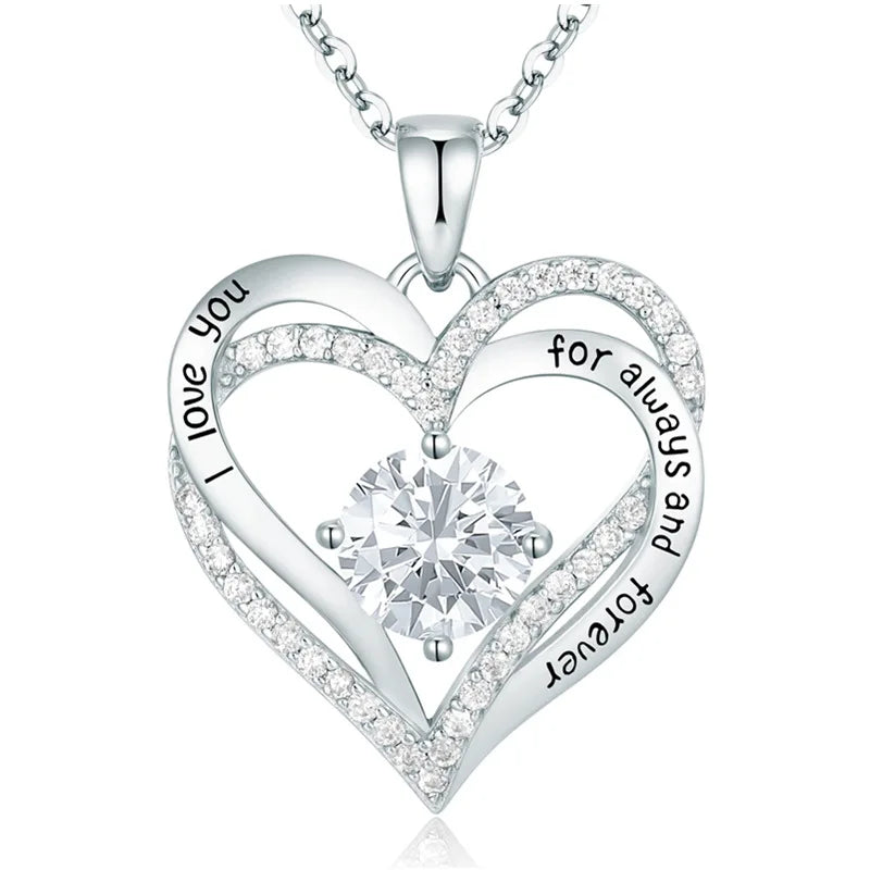 Hot Sale Manufacture Quality New Hot Sell Best Gift for Mom Couple Love Knot Necklace Jewelry Gift