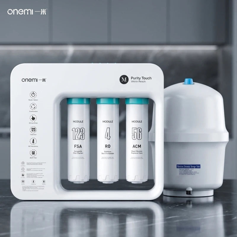 OEM 100GPD 6-Stage Reverse Osmosis System Under Sink Water Filter with 3.2 Gal Pressurized Tank for Home Kitchen Water