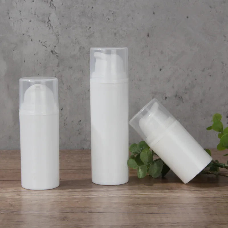 15ml 30ml 50ml Custom Empty Plastic PP Vacuum Cosmetic  Cream Container Airless Lotion Pump Bottle for Skincare Serum Packagi
