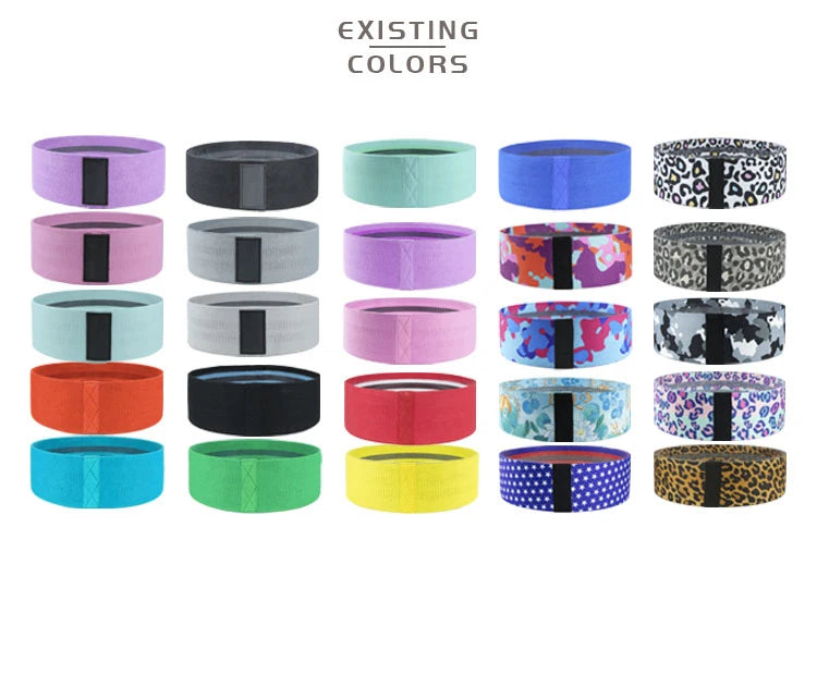 Finny Fitness Resistance Bands Yoga Stretch Band Pull Waist Smart Straps Hip Circle Set Anti-Slip High Elasticity Durable 30l