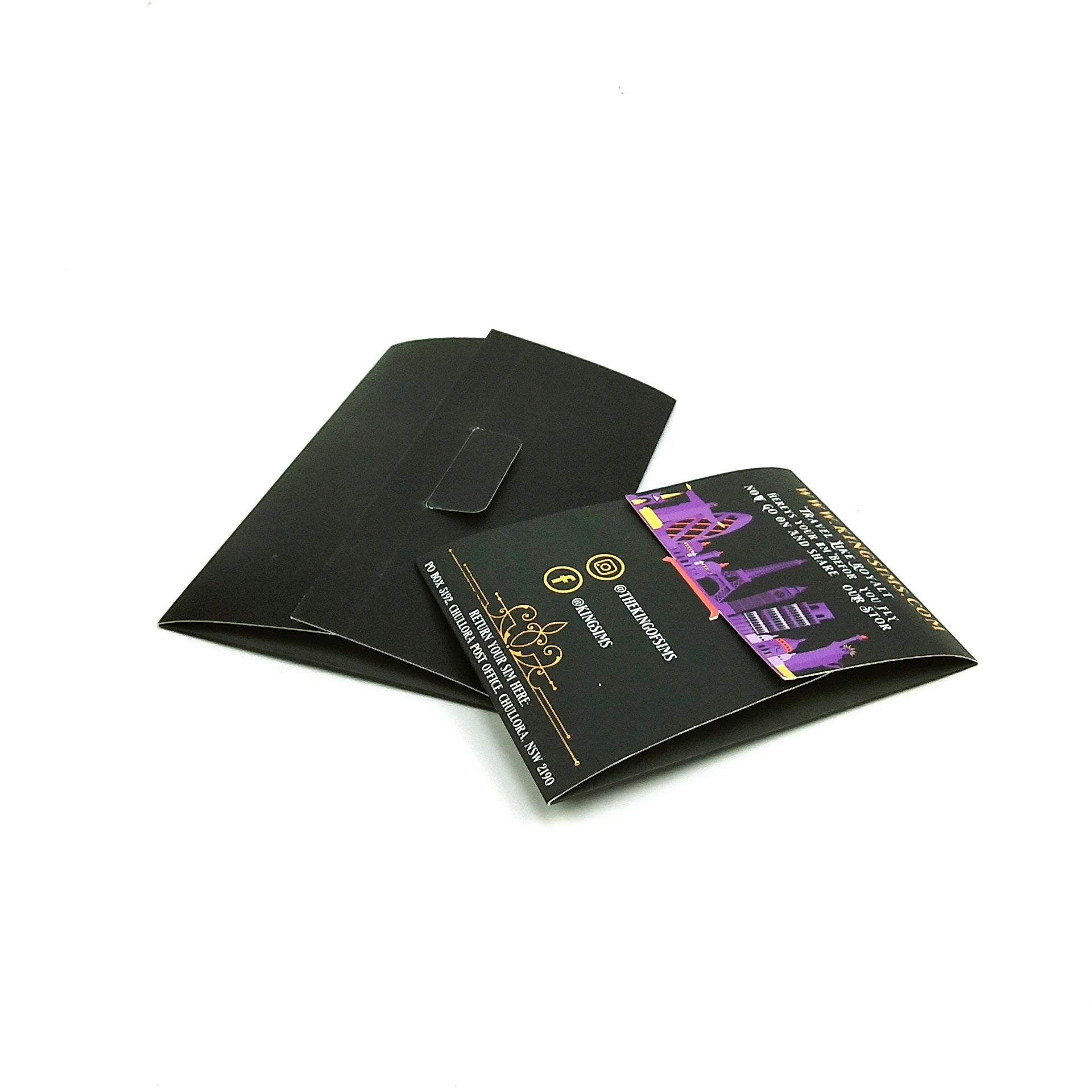 Original Equipment Manufacturer Custom Eco-Friendly Recycled Materials Art Folder Matt Lamination for Gift Invitation Cards