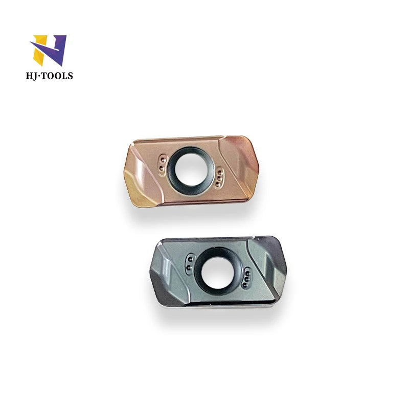 HongJiang LNMU0303ZER-MU8125 Tungsten Carbide Indexable Milling Insert OEM AlTiN Coated High Hardness 92HRA Roughing for Turn