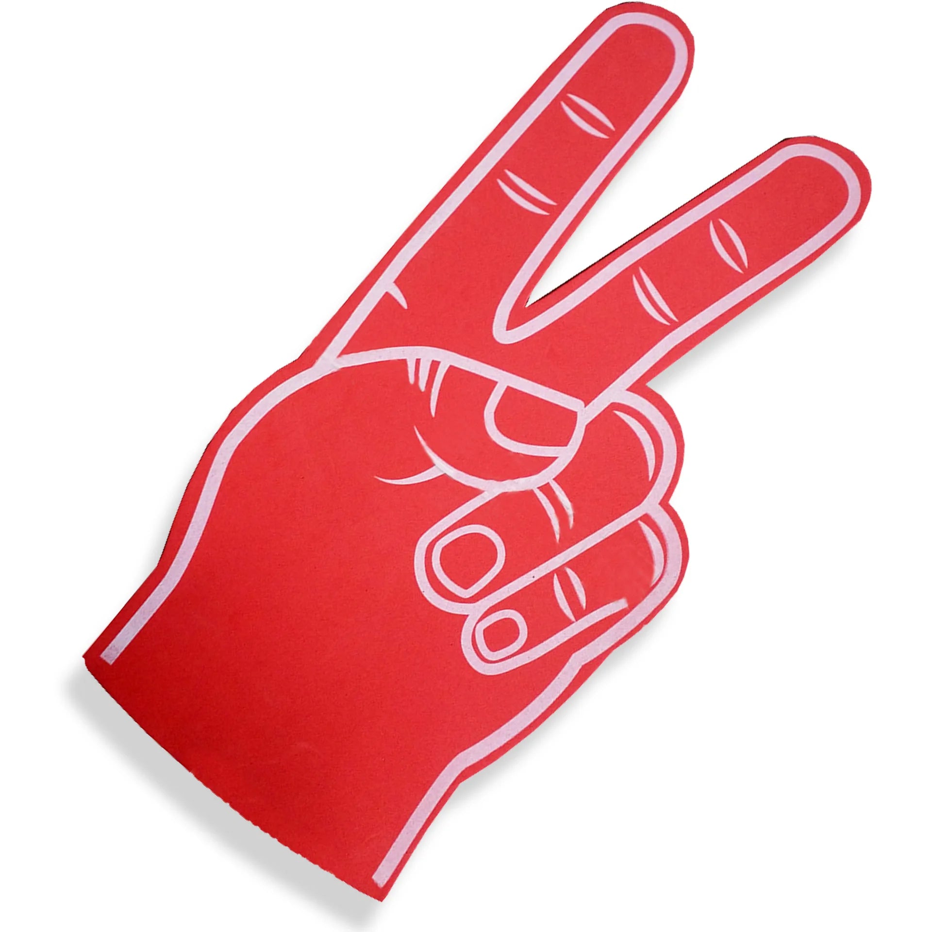 Low MOQ OEM Customized Logo Printing  Hand Fingers Foam Finger Eva Foam Cheering Hand
