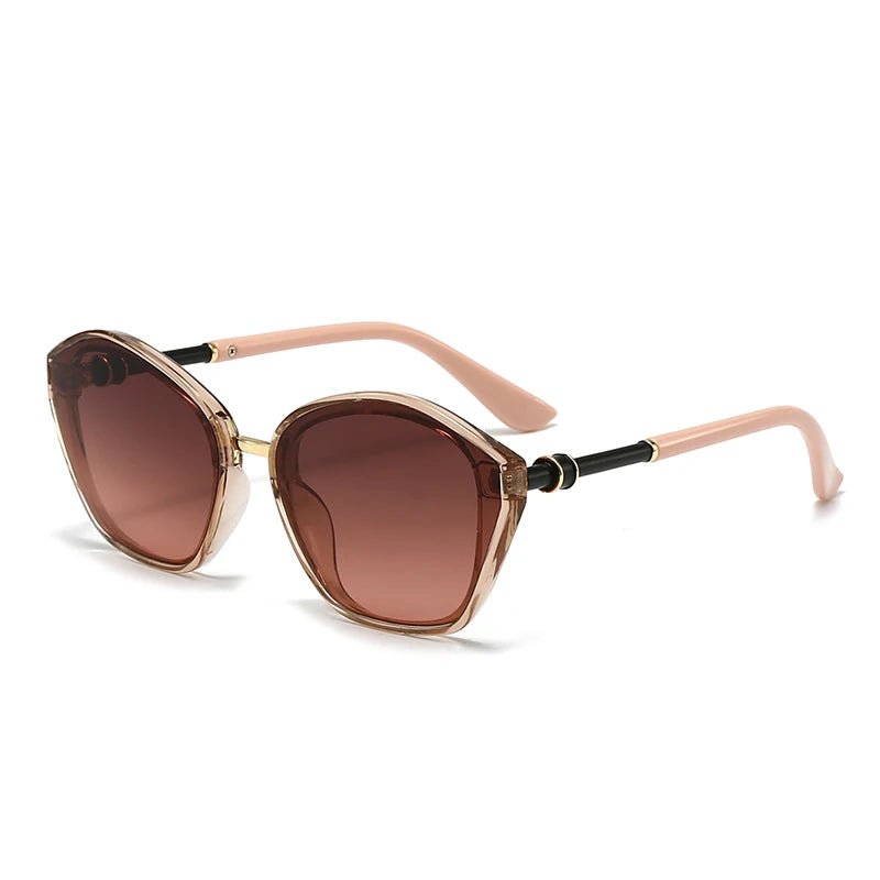 Wholesale Custom Logo Fashion Trendy Unisex Sunglasses with PC Frame and UV400 Protection 10 Colors Available