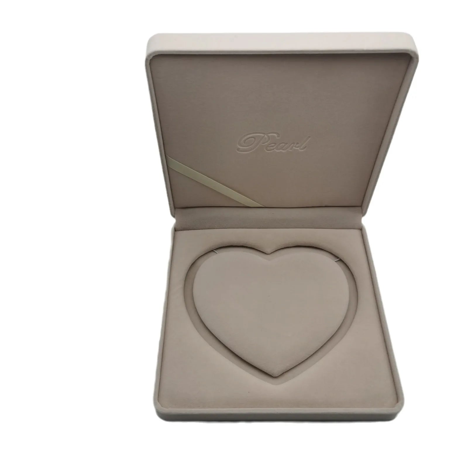 Factory Velvet Pink Color White Color  Custom Jewelry Necklace Gift Box Package