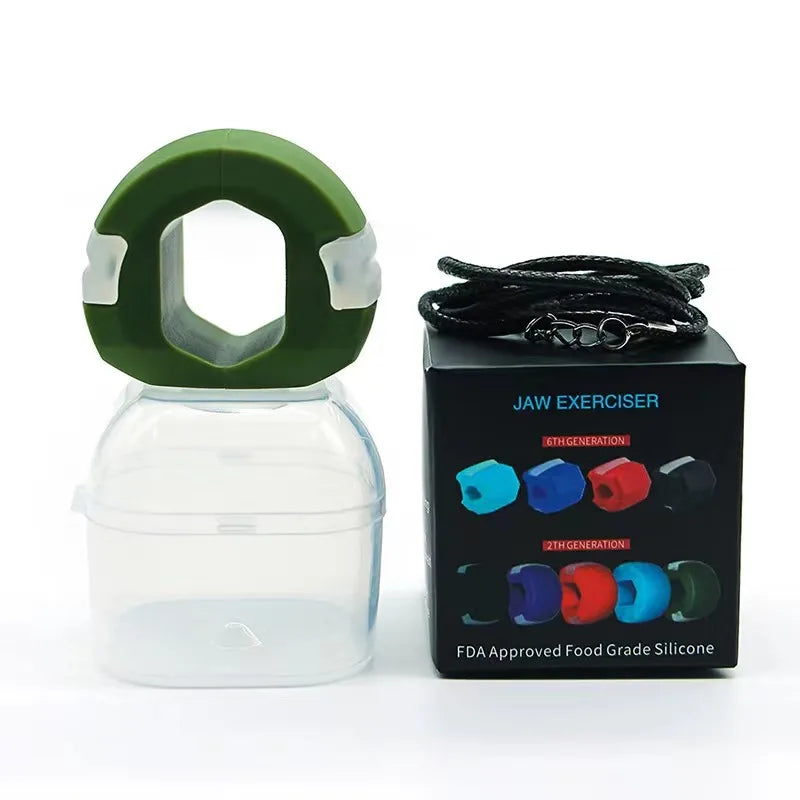 Silicone 3pcs Resistance Levels Jawline Shaper Jawline Exerciser for Adults  Sculpt and Define Your Jawline