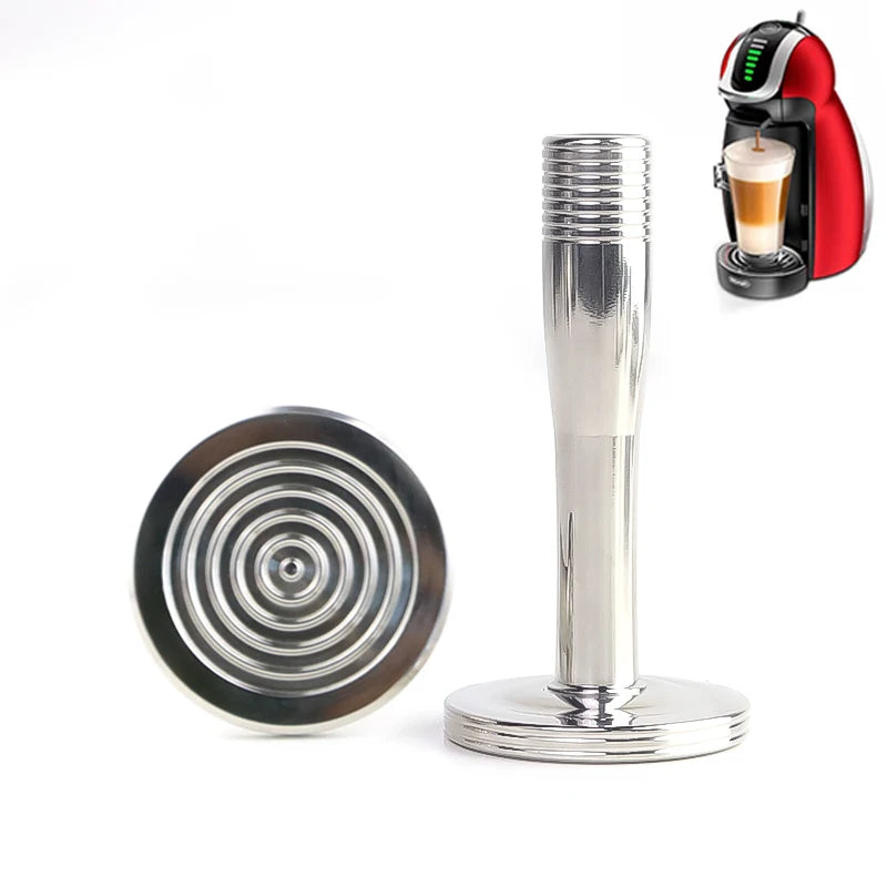 For Capsule Coffee Powder Hammer Eco-Friendly Stocked Italian Stainless Steel Solid Filler Filling Rod