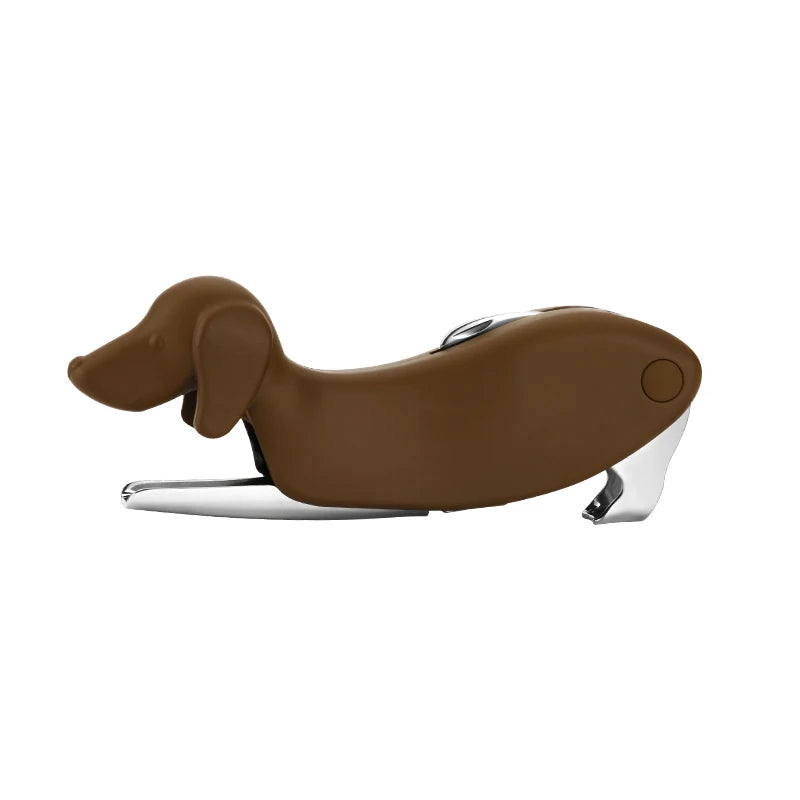 Premium Plastic Dog Shape Wine Opener Corkscrew Kit with 3 in 1 Function Portable & Sustainable
