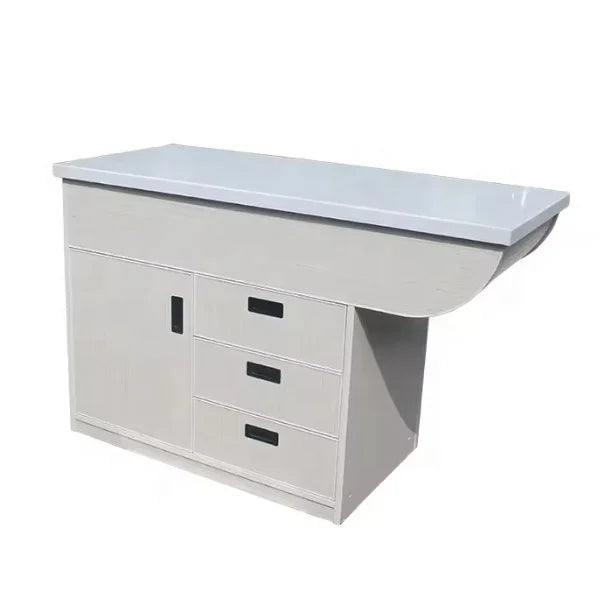 USMILEPET Veterinary Examination Table with Dry Frame Drawers for Pet Animal Clinic Use