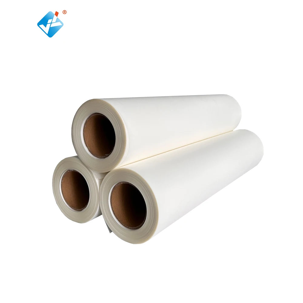 Heat Transfer Film 42 cm DTF Film Matt Double Side DTF 43 cm Film Hot Peel DTF 45 cm 50cm for Eco Solvent Large Format Printe