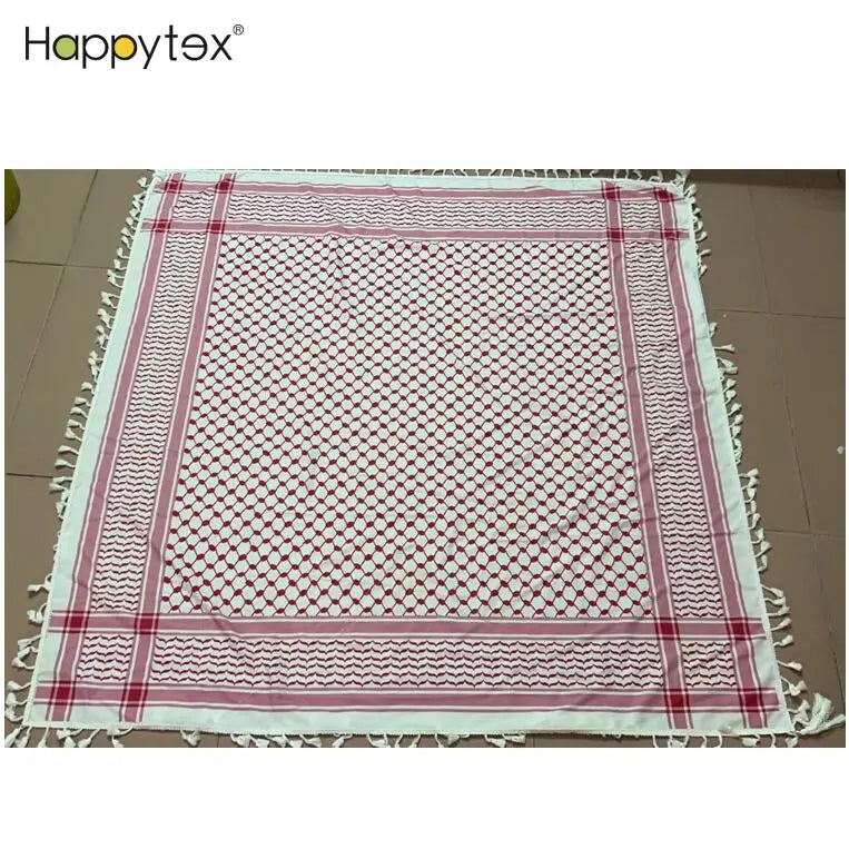 2024 Unisex Soft Saudi Shemagh Arab Scarf Kuffiyeh Hijab Arafat Palestinian Keffiyeh Arabic Scarf Men Shawl Headscarf Palesti