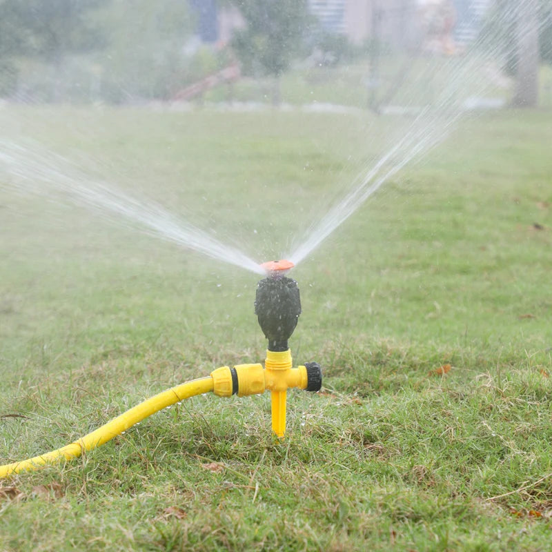 New Product Hot Selling Outdoor Irrigation Timer Automatic Watering 360 Gear Drive ABS Sprinkler for Garden