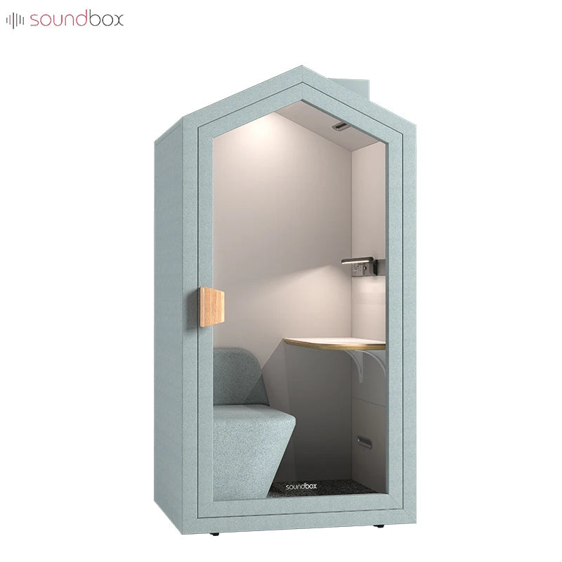 Home Silence Pod Study Sound Proof Modern Privacy House Pod Education Office Noise Reduction Home Pod