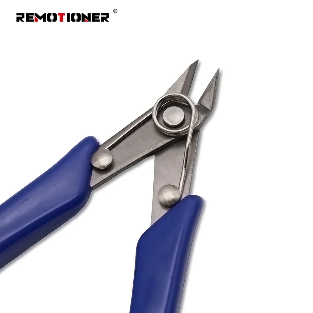 Mini Plier Precision Side Small Wire Cutters Diagonal Cutting Pliers with Spring