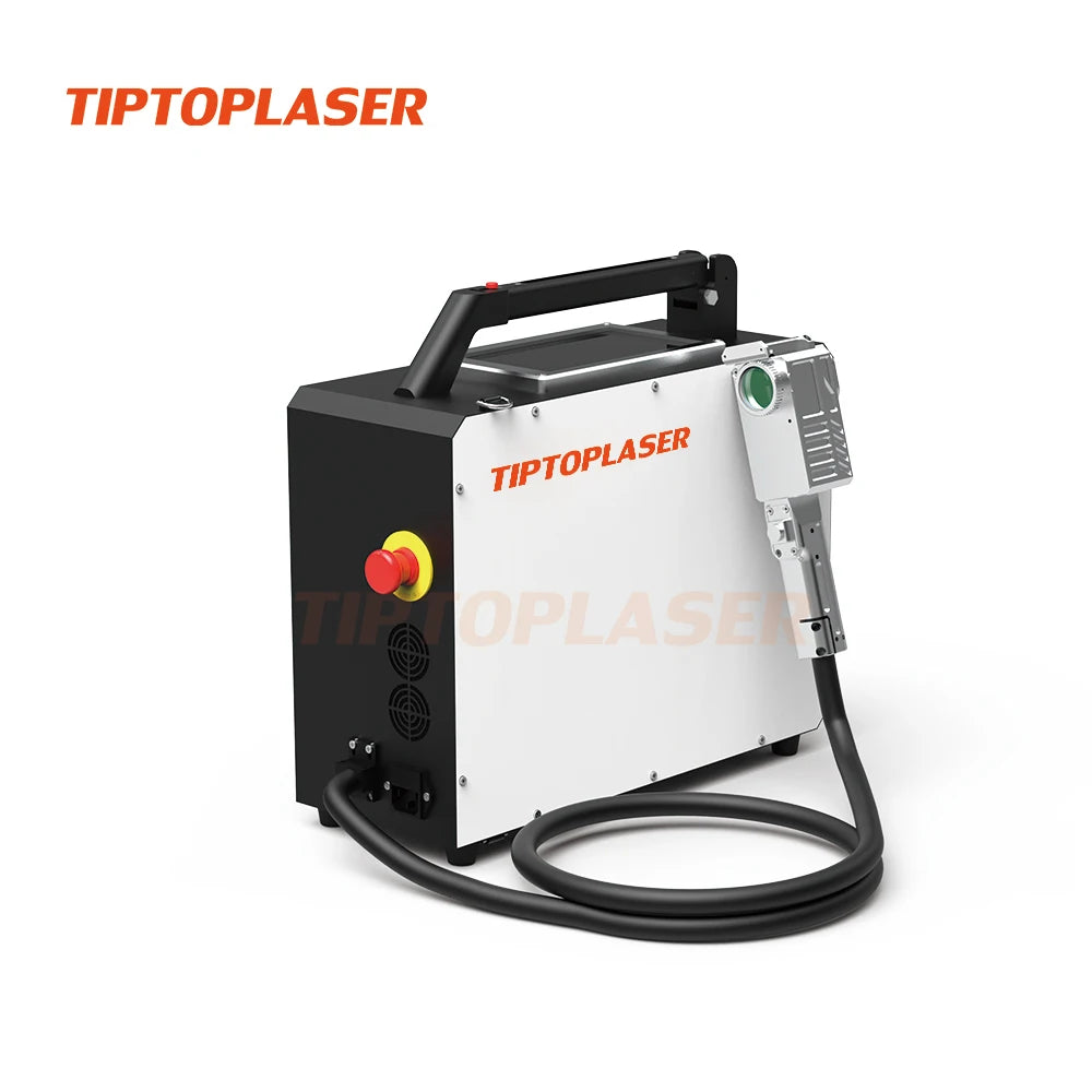 air Cooling 50w Pulse Laser Fiber Cleaning Machine Wholesale Source Tool Metal Laser Bed Cleaning in Metal