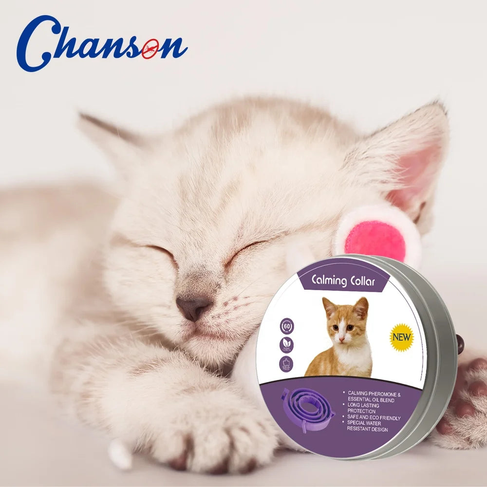 Anti Anxiety Nature Pheromone Waterproof Dogs Calming Collar