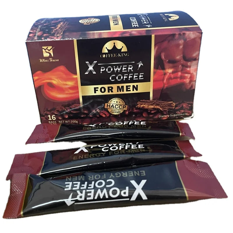 X Power Coffee Men's Coffee - Wins Town Kidney Energy