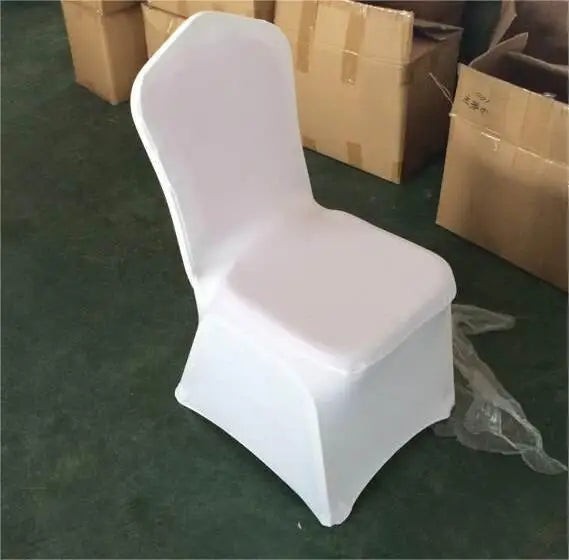 Hot Sales Cheap  Durable White Chair Covers for Weddings Banquet Hall