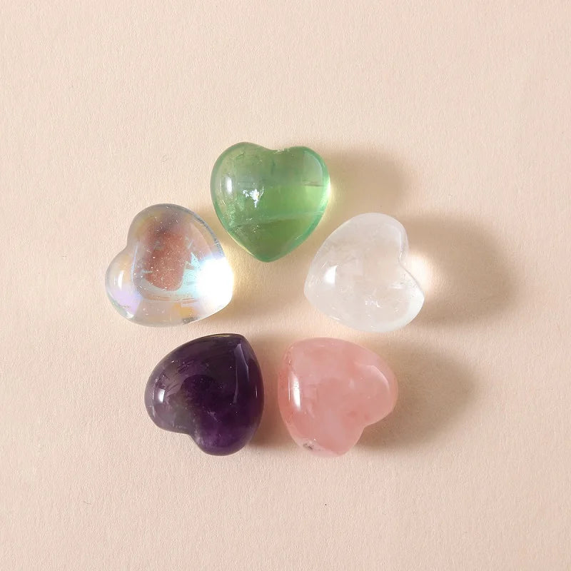 Wholesale Natural Stone Jewelry Heart Shape Fashion Natural Stone Jewelry for Jewelry Making
