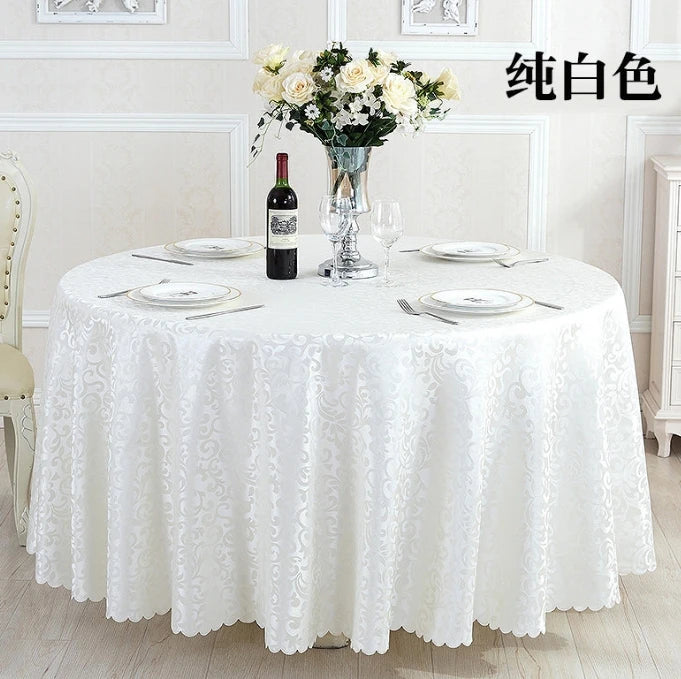 BY230329 Customized Factory Price Hight Quality Round Elastic Table Skirt for Wedding Party Bar Table Decoration