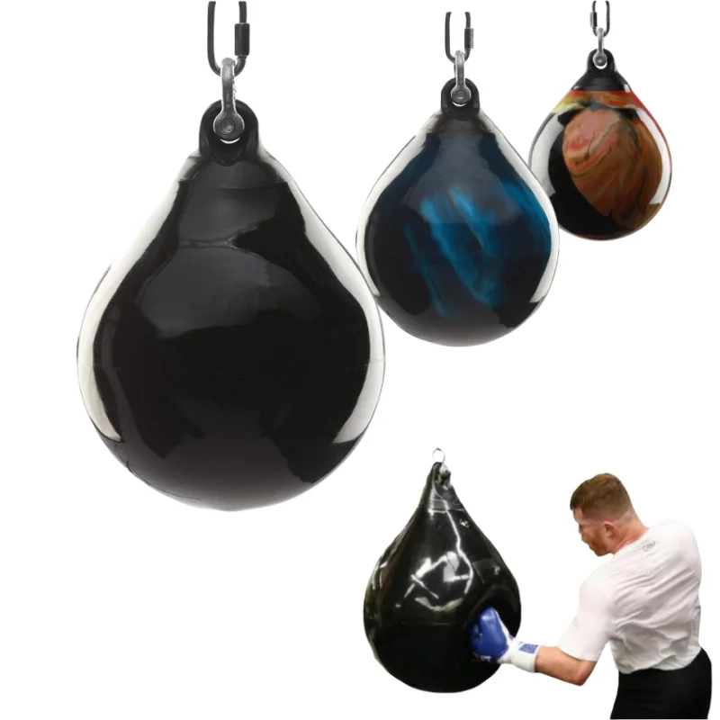 Custom Logo Inflatable Water Punching Bag Thickened Boxing Water Bag Heavy Punching Aqua Bag for Home Gym Fitness Training