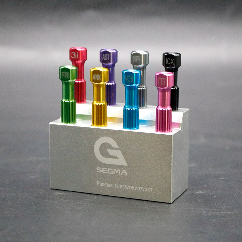 Dental Lab Screwdriver Kit Abutment Implant Tools Set 8Pcs Drivers