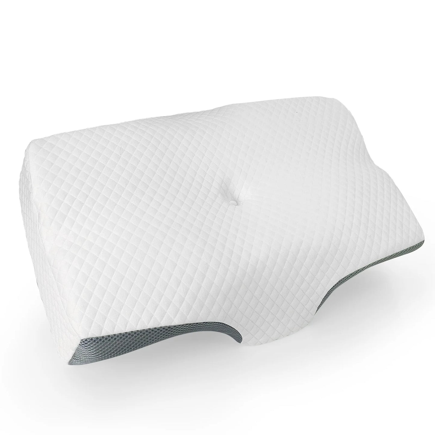 Memory Foam Bed Pillow for Neck and Pain Relief Supports Side Back Abdomen Sleep in Pillow Category