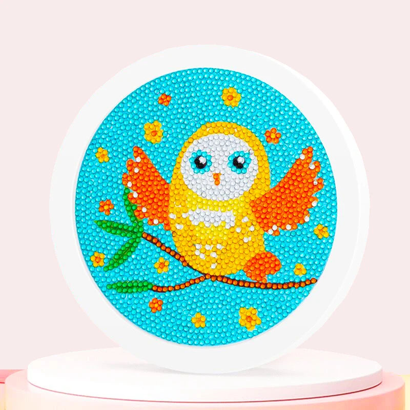 Wholesale 5D Framed Diamond Painting Kit DIY Educational Mini Handicraft Art Gift for Kids
