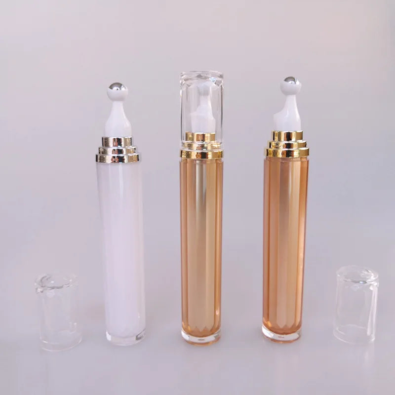 Wholesales Cosmetic Range Acrylic Made 15ml 20ml  Skin Care Tube Head Eye Cream Bottle
