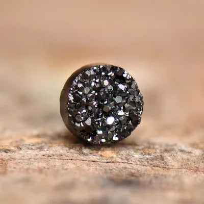 Wholesale Men's Stainless Steel Magnetic Stud Earrings 6mm 8mm 10mm Non Pierced Silver Blue Black Champagne Cluster Parties