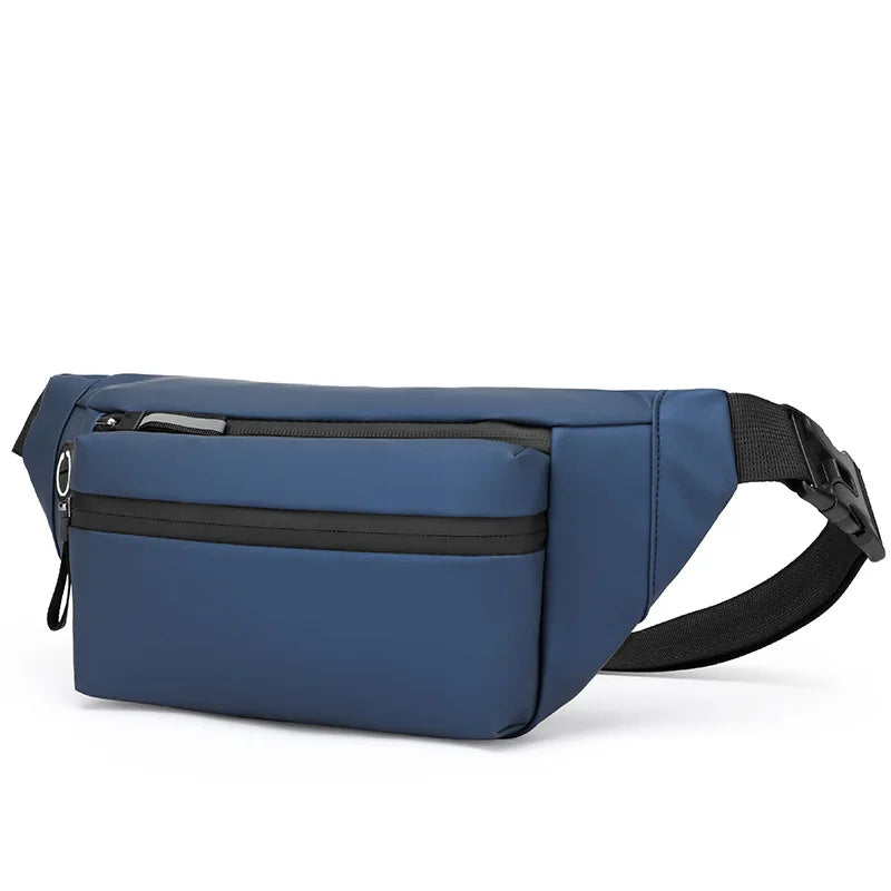 New Style Outdoor Sports MultifunctionalLarge Capacity Double Zipper Waist Bags Shoulder Bags Crossbody BagsBelt Purse for Me