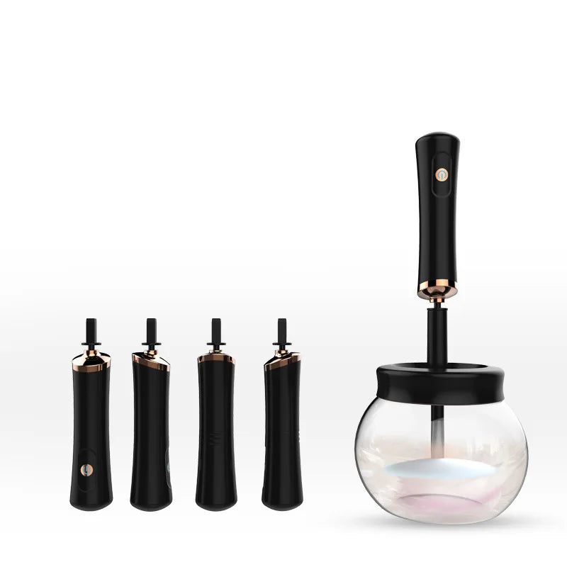 Best Seller USB Rechargeable Brush Cleaner Machine Electric Facial MakeUp Brushes Cleaner
