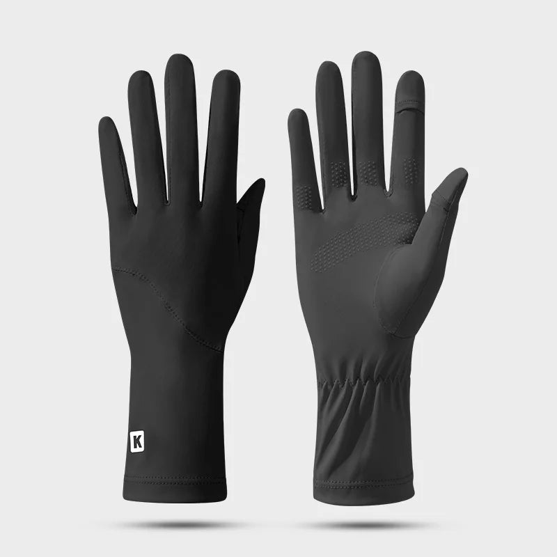 Breathable Outdoor Anti Uv Women Car Driving Summer Sun Protect Gloves
