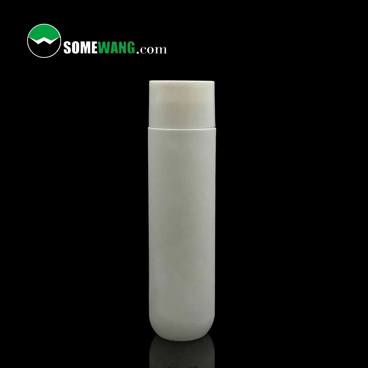 Wholesale 250ml Plastic HDPE  Squeezable Bottle Cylinder Cosmetic Bottle
