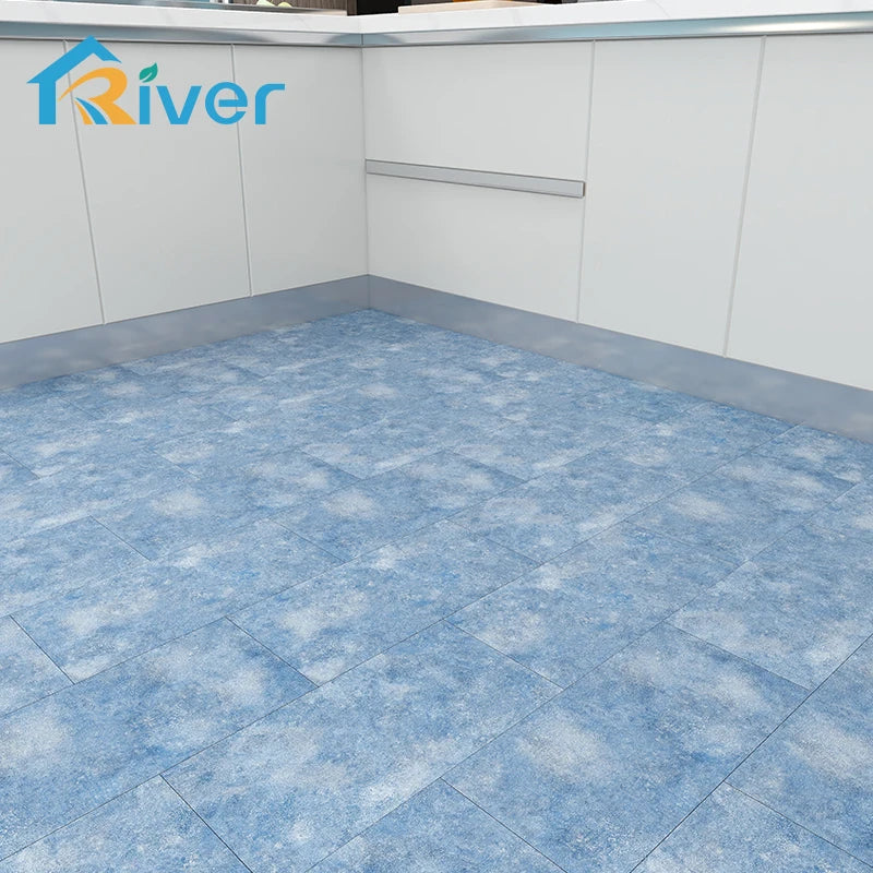 4.0 mm Grey Pattern Nonslip Waterproof Eco Friendly Wood Look PVC Vinyl Flooring Eco Click Vinyl Flooring