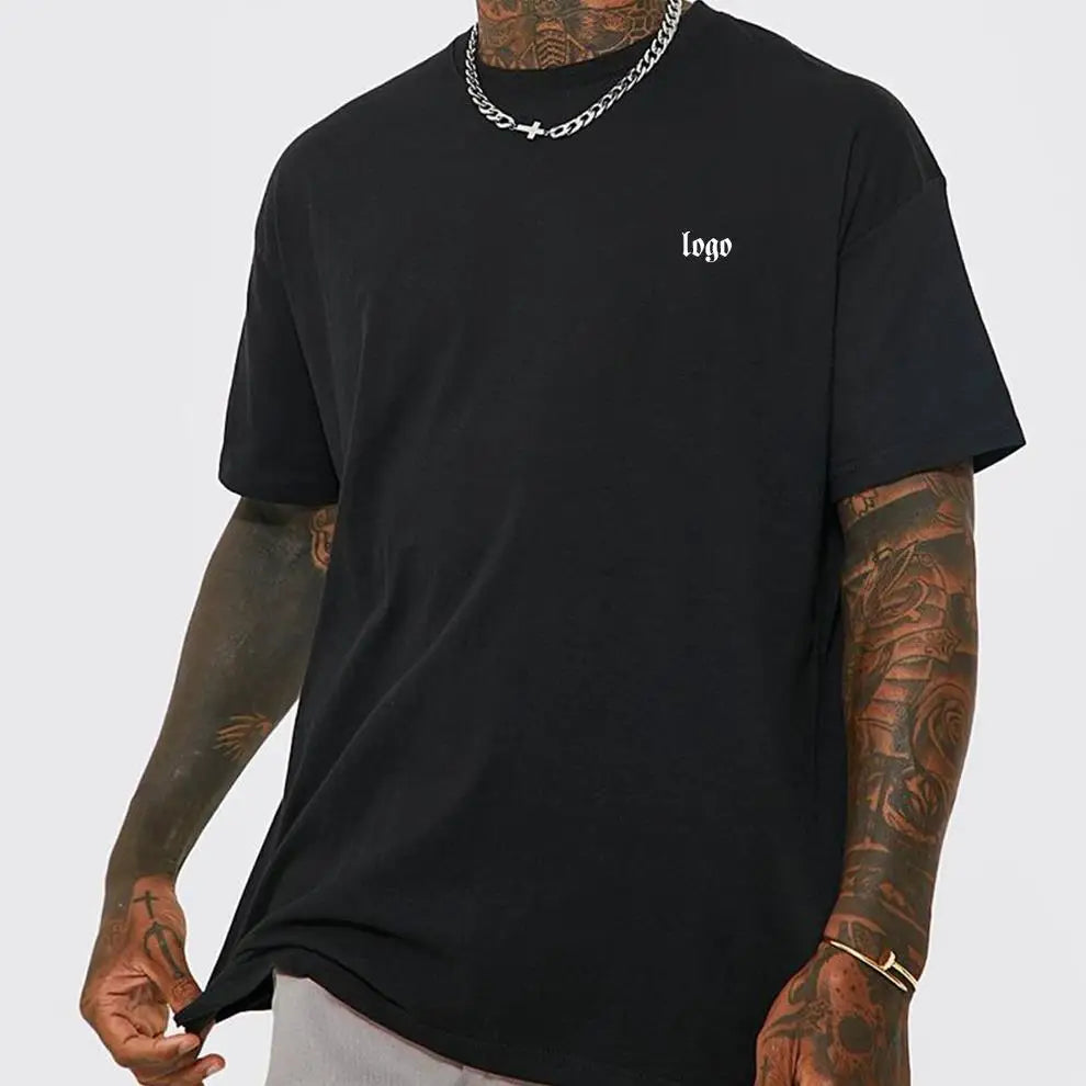 230g Oversized Heavyweight Cotton Graphic Tees for Men Custom High Quality T-shirts Oem Men's Tshirts Designer Luxury T Shirt