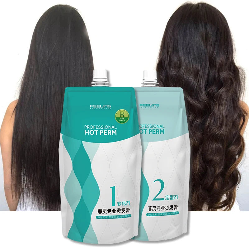 OEM Digital Perm Lotion Cream Wave Curling Hot Perm Thermal Moisture Elastic Neutralizer Resistant Hair Relaxer Cream