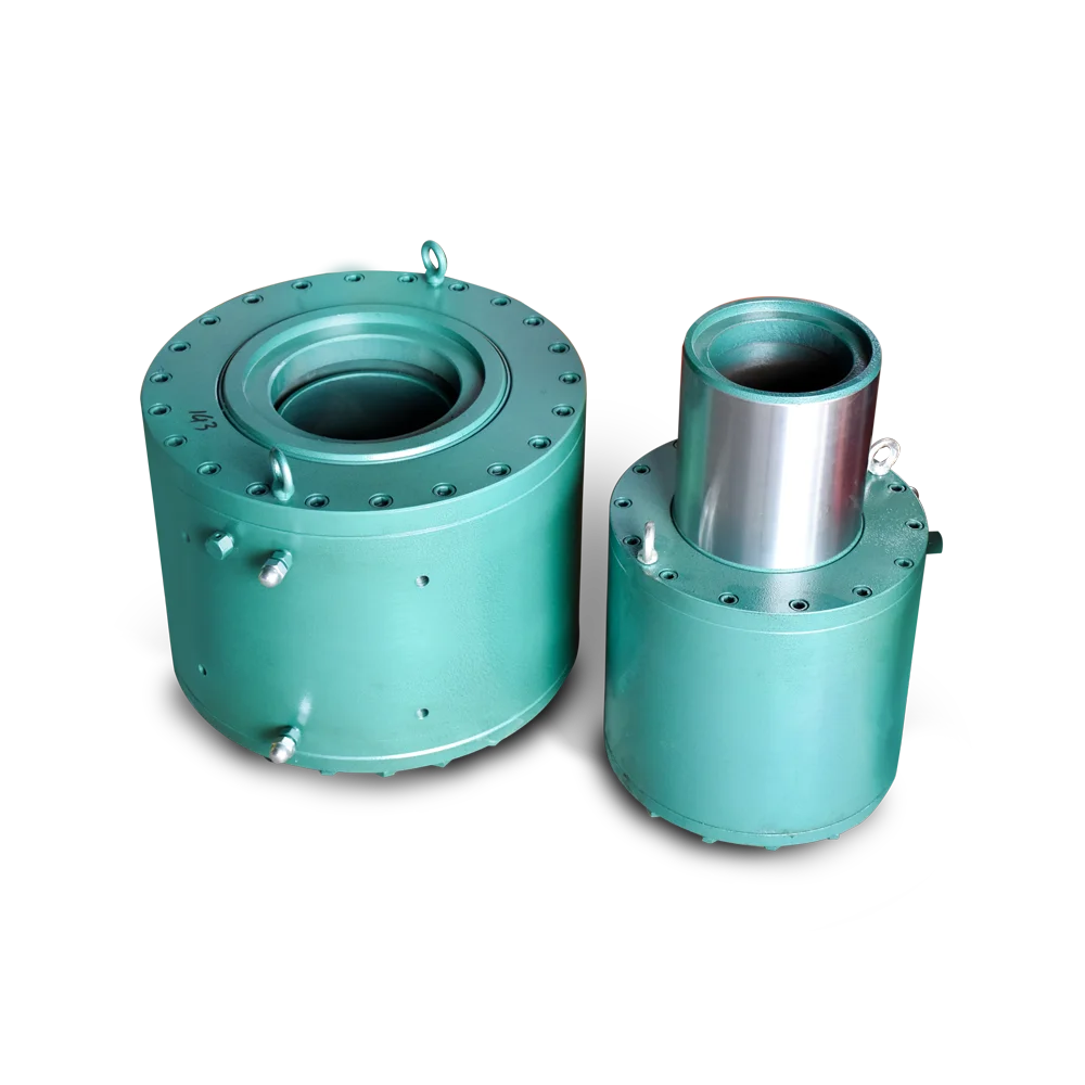 DAFANG YDC Prestress Hydraulic Jack 100 Ton Hollow Tension Jack Electric Pump Operation 1 Year Warranty