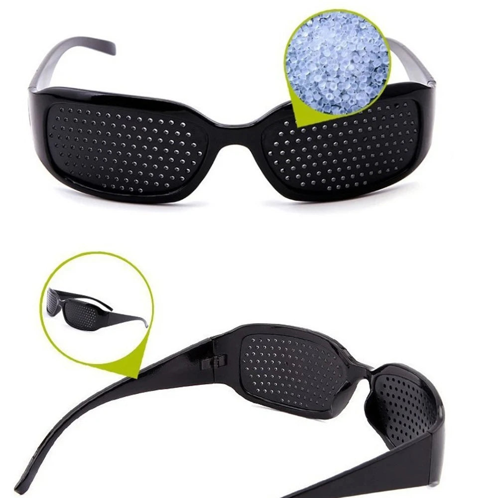 New Vision Care Correction Enhancement Glasses Anti-fatigue Eye Training Pinhole Glasses Vision Improvement Pinhole Glasses