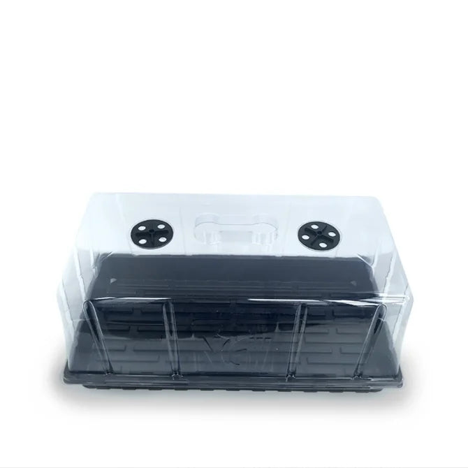 Heavy Duty Plastic 1020 Horticulture Germination Seedling Seed Starter Tray with Lid Humidity Dome