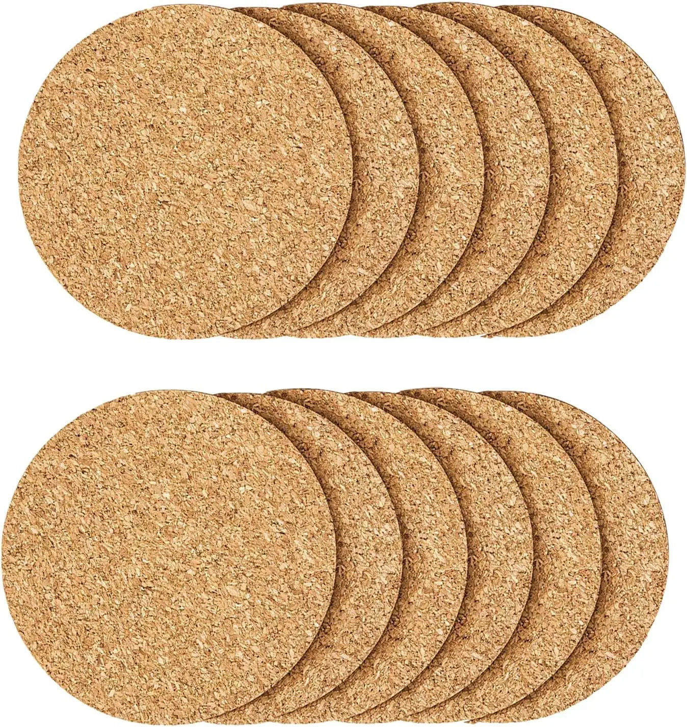 Custom Cork Coaster Absorbent and Heat Resistant Drink Mat for Tea or Coffee Reusable Blank Coasters for Crafts