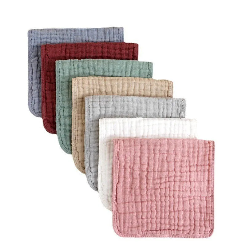 Muslin Burp Cloths 100% Cotton Large 20''x10'' Extra Soft and Absorbent Baby Burping Cloth for Boys Girls