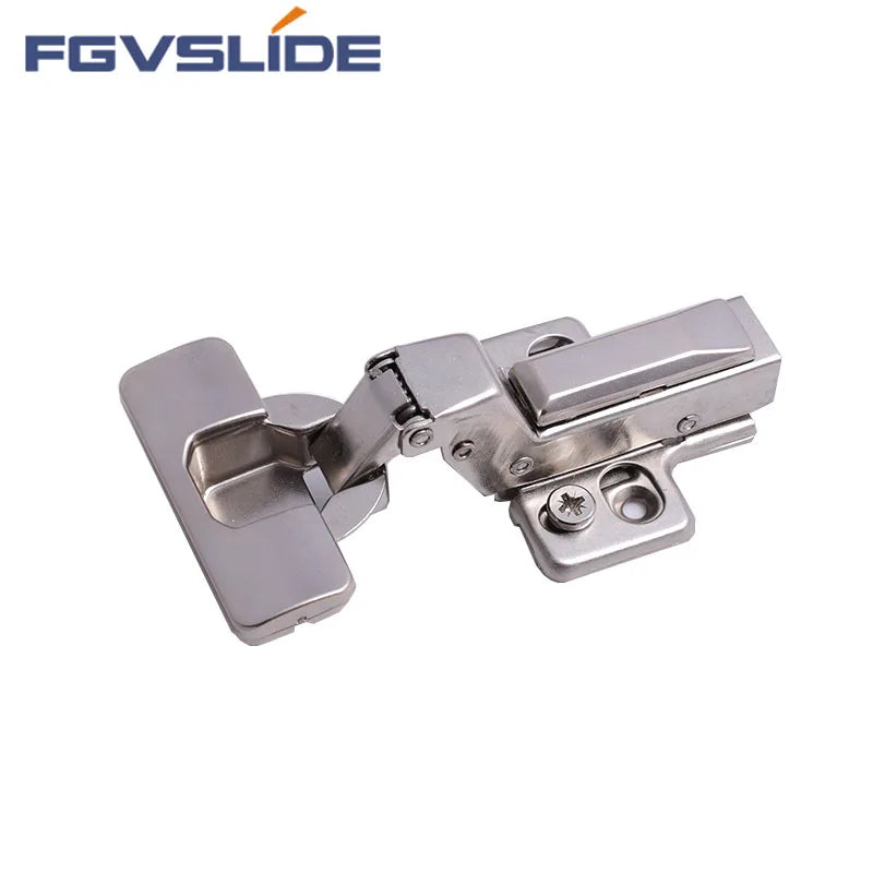 Furniture Hardware 3D Adjustable Hydraulic Soft Close Hinges Clip-On Steel Nickel Plated 90-110 Degree Kitchen Furniture Hing