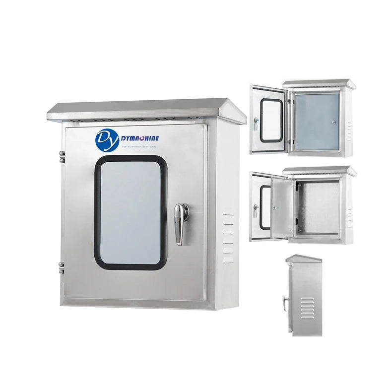 OEM Cabinet Outdoor 201/304 Stainless Steel Junction Box Custom IP66 Waterproof Big Metal Electric Distribution Box