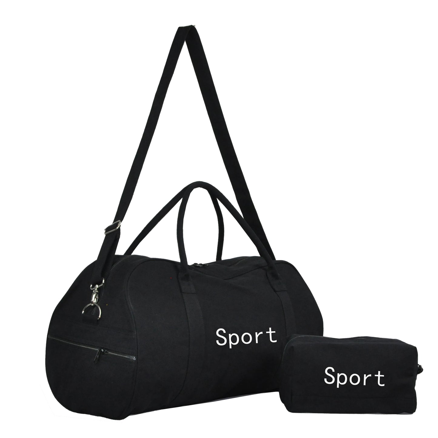Wholesale Custom Bridesmaid Proposal Gifts Reusable Luxury Canvas Cartoon Fashion Unisex Duffle Travel Bag Zipper Good Qualit