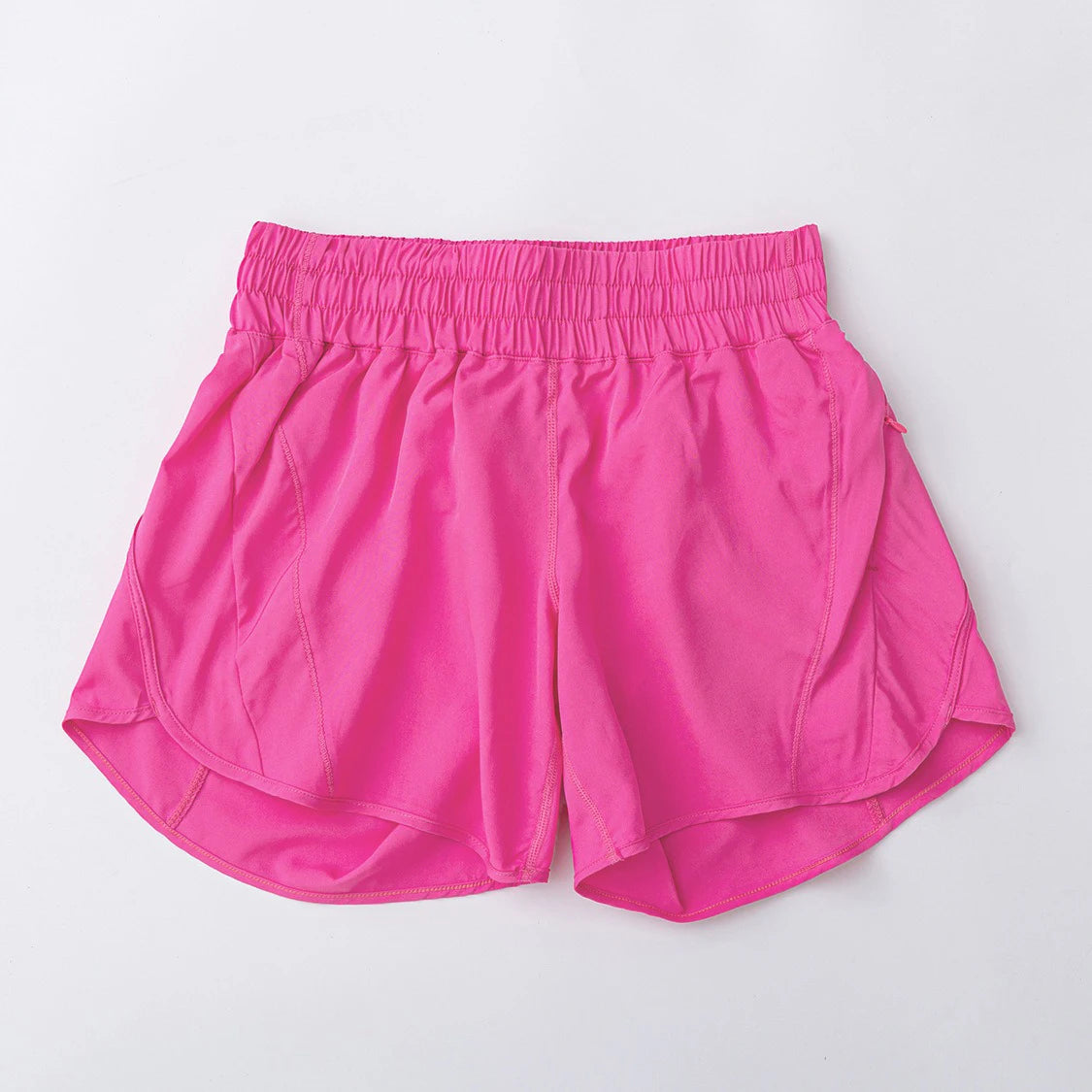 Factory Sport Summer Shorts Double Layer Elastic Quick Dry Sweat Wicking Breathable Yoga Gym Sports Running Shorts for Women